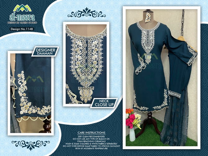 Al Meera 1148 Pakistani Salwar Suit Catalog